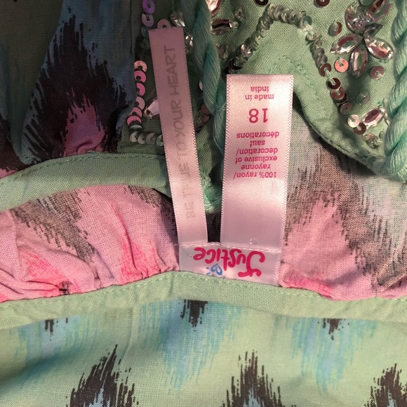 Justice Puff Sleeve Blouse - Picture 3 of 3